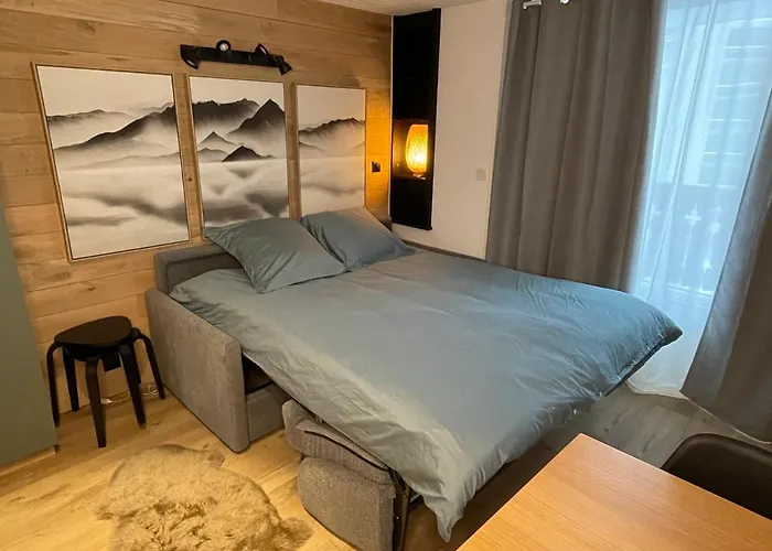 Апартаменты Centre Station Les 2 Alpes, Parking, Wifi Ле дез Альп